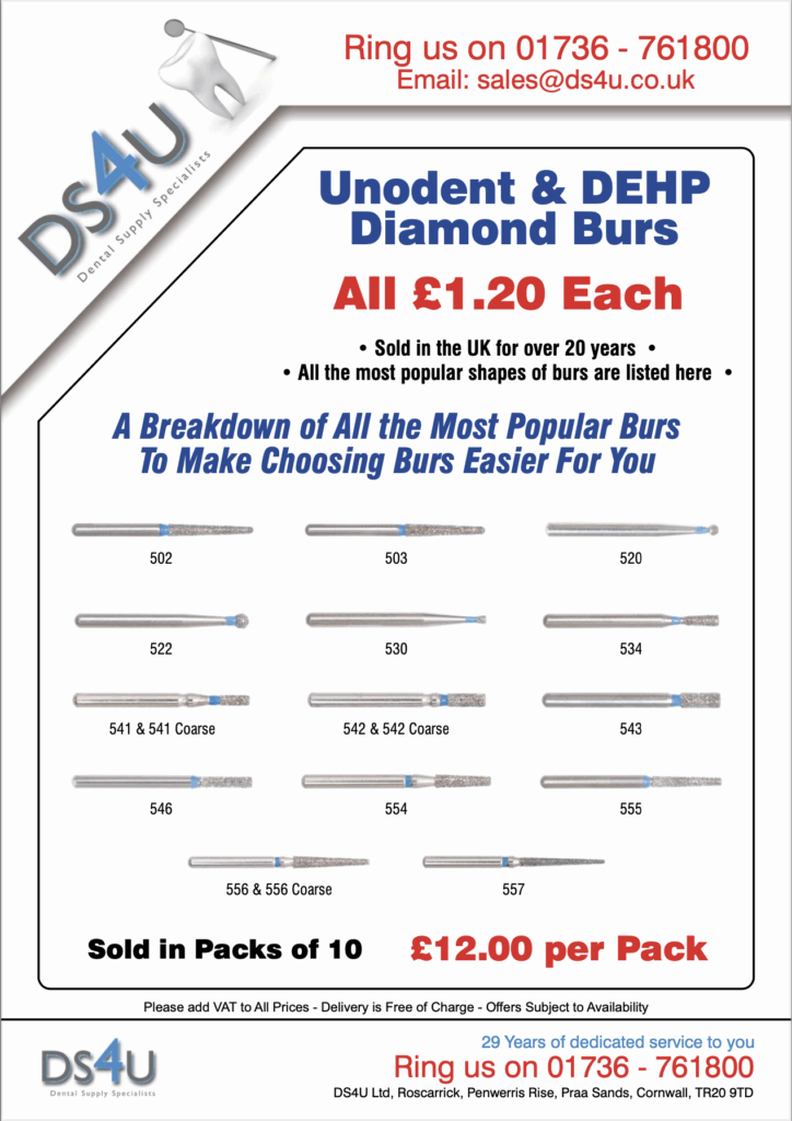 DS4U Diamond Bur Guide 1