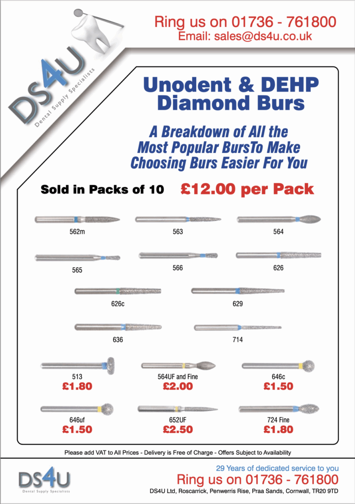 DS4U Diamond Bur Guide 2